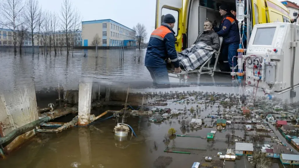 В Богдановиче откачивают воду и чистят ливневые каналы