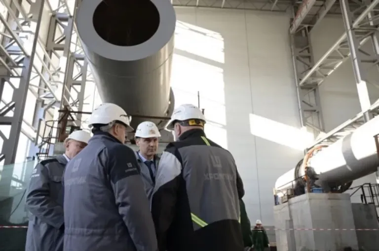 В Первоуральске запустили новый цех по производству хромового ангидрида