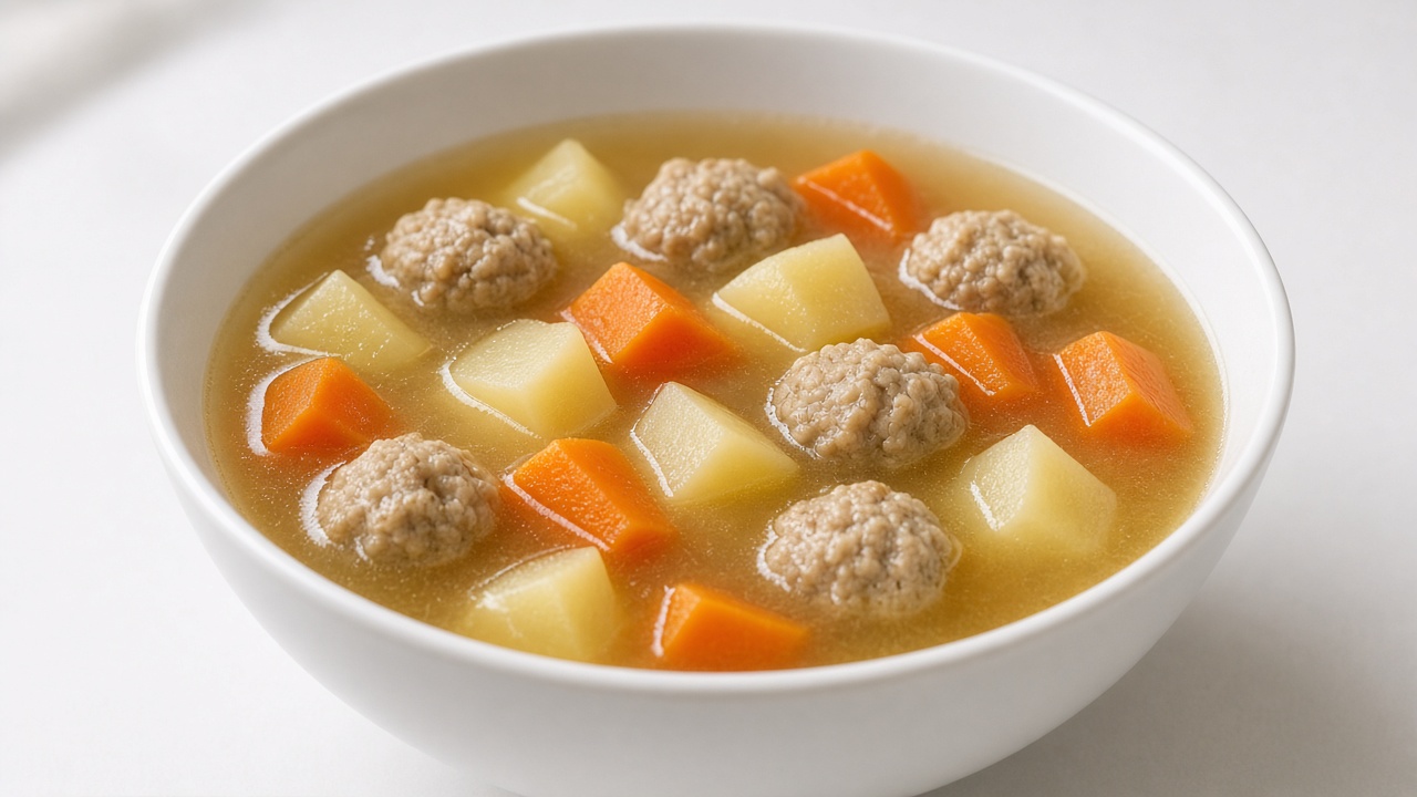 Как сварить суп с фрикадельками, чтобы они не развалились